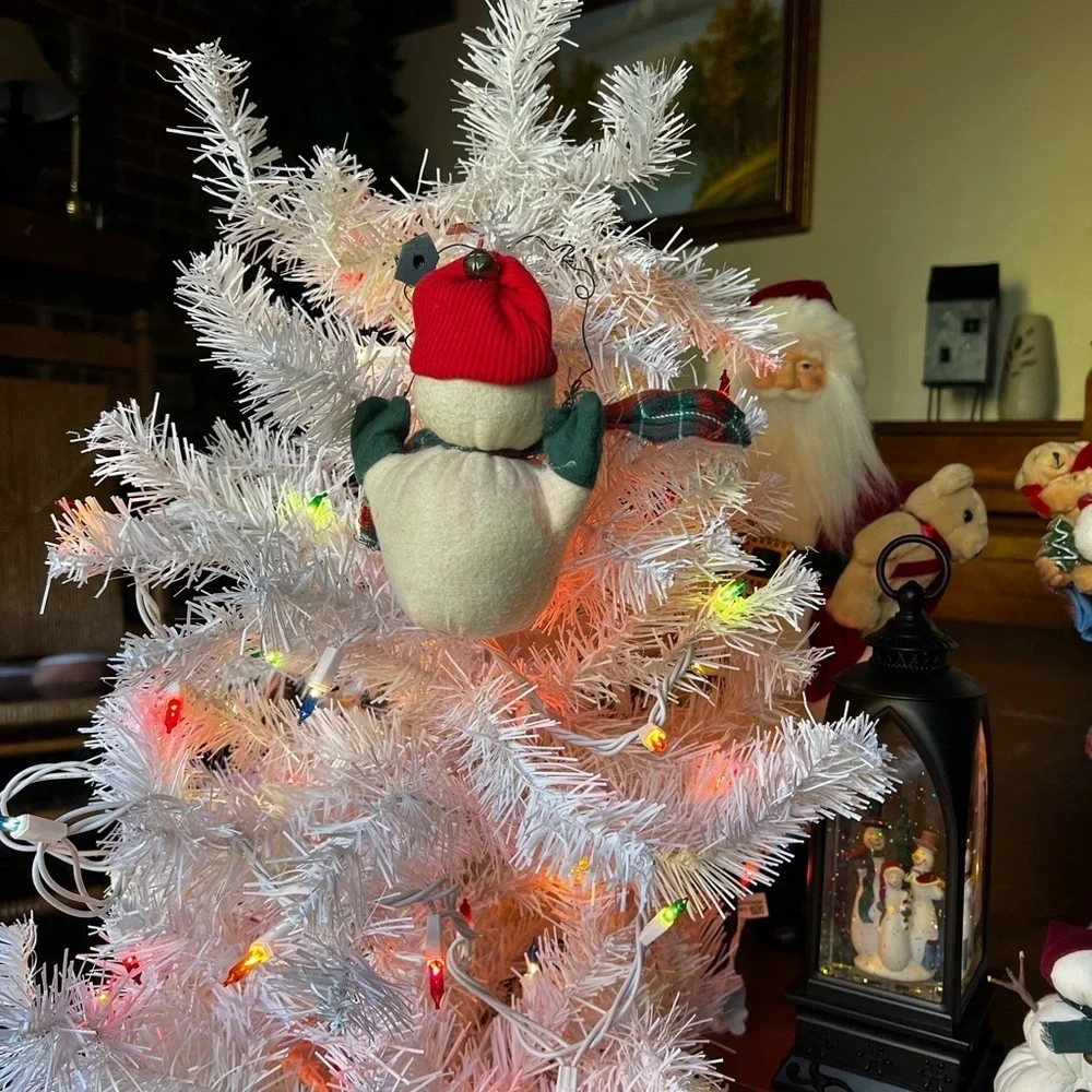 ❤️ Vintage 1987 Snowman Christmas Ornament